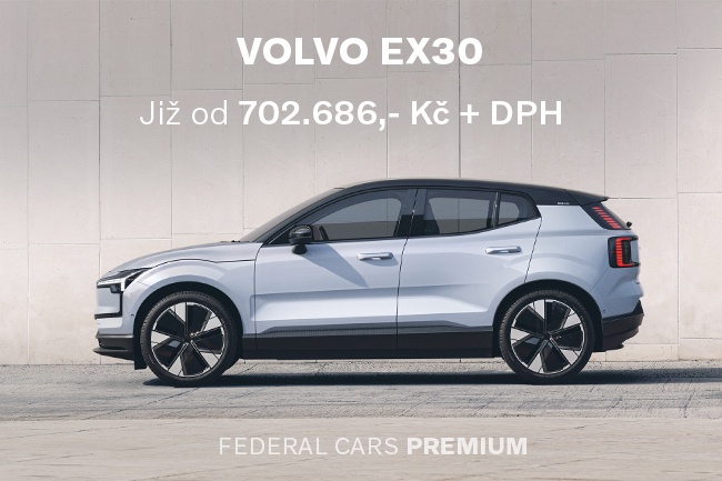 Mimořádné zvýhodnění na Volvo EX30