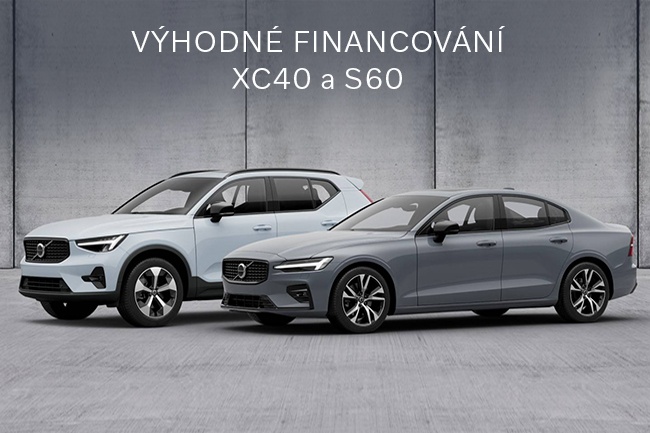 Volvo S60+XC40 financování
