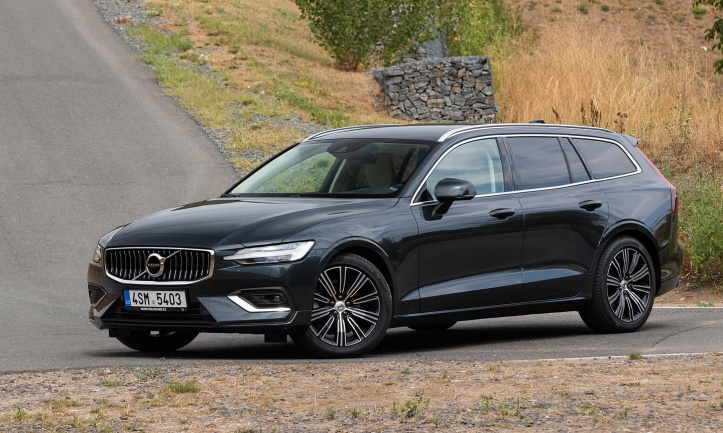 Volvo V60 - boční pohled